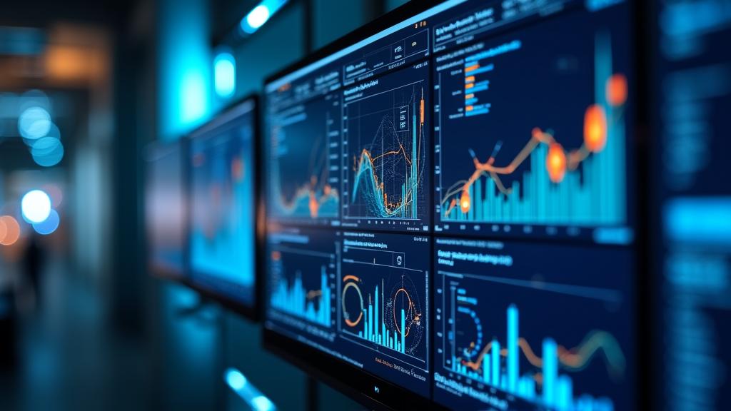 Dashboard analitica avanzata con grafici complessi e interfaccia moderna